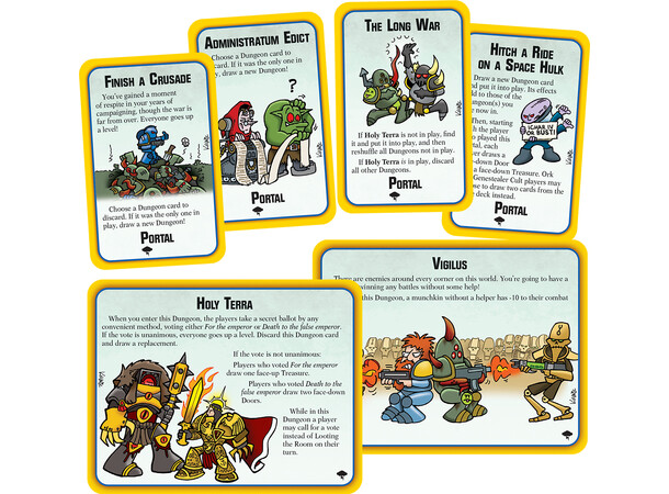 Munchkin Warhammer 40K Storming The Warp Ekspansion til Munchkin Warhammer 40K 
