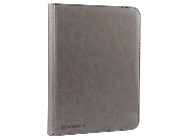 Rebinder Toploader-Binder 9-Pocket grå 