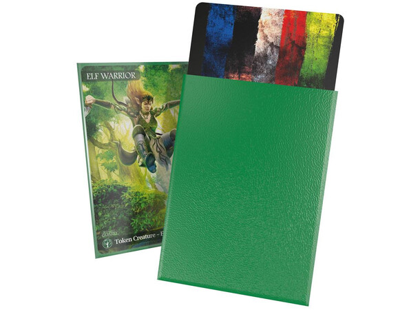 Sleeves Cortex Grøn MATTE x100 - 66x91 Ultimate Guard Standard Size 