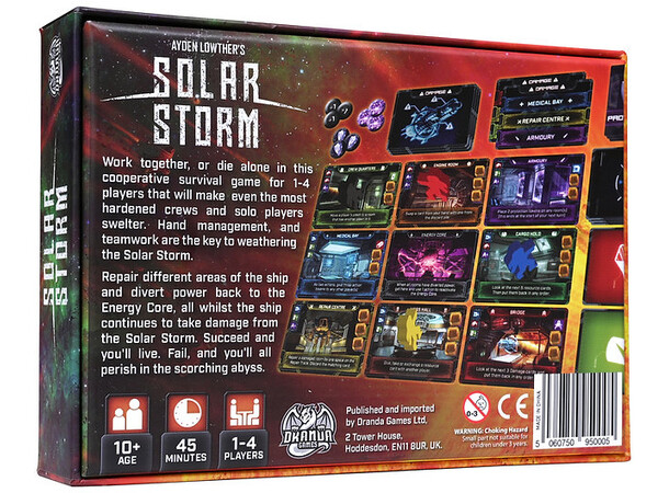 Solar Storm Brætspil 