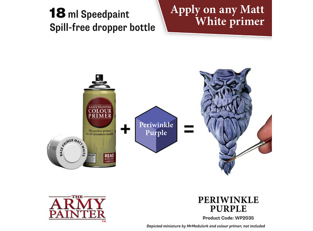Speedpaint 2.0 Periwinkle Purple Army Painter - 18 ml 
