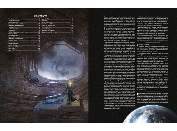 Star Wars RPG F&D Ghosts of Dathomir Force & Destiny Roleplaying Game 