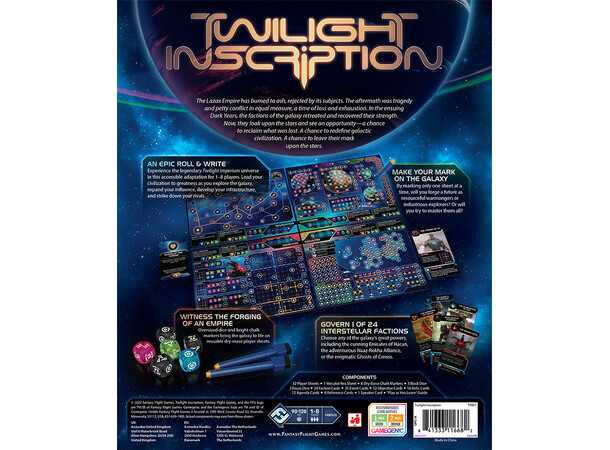 Twilight Inscription Brætspil 