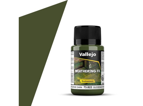 Vallejo Environment Slimy Grime Dark Weathering Effects - Acrylic 