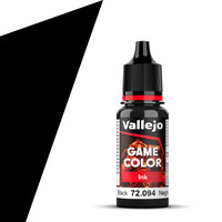Vallejo Game Color Black 18 ml - Ink