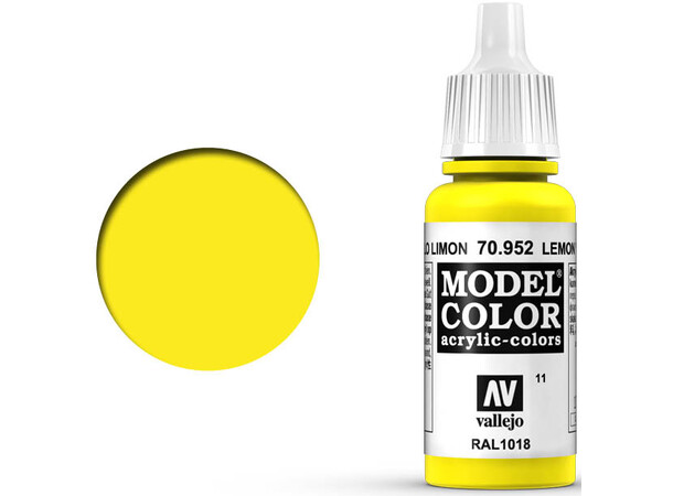 Vallejo Model Color Lemon Yellow 17 ml Svarer til X-8 