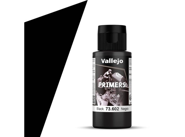 Vallejo Surface Primer Black/ Sort 60 ml 