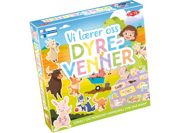 Vi lærer oss dyrevenner - NORSK 