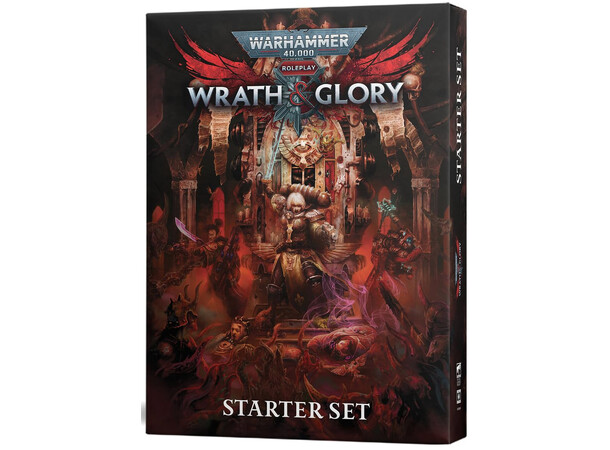 Warhammer 40K RPG Starter Set Wrath & Glory Startpakke 