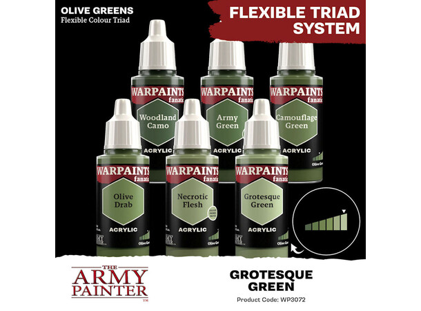 Warpaints Fanatic Grotesque Green Army Painter 