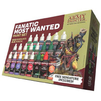 Warpaints Fanatic Most Wanted Paint Set The Army Painter