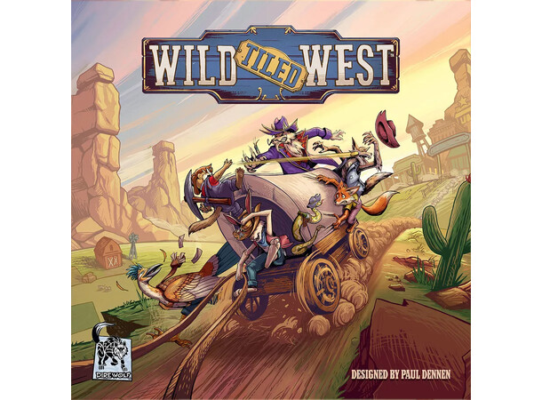 Wild Tiled West Brætspil 