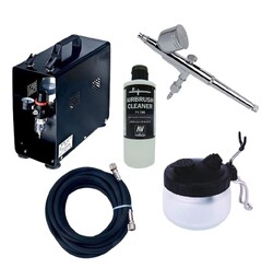 Airbrush-startpakke BEGYNDER Komplet Alt, hvad du behøver for at komme i gang