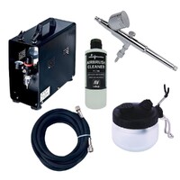 Airbrush-startpakke BEGYNDER Komplet Alt, hvad du behøver for at komme i gang
