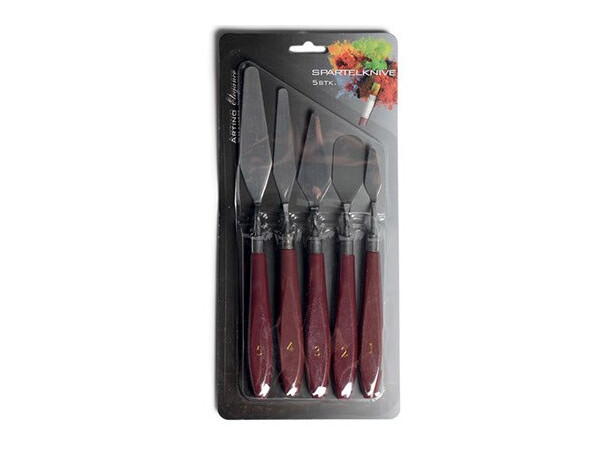 Artino Modelling Spatulas Sæt 5 stk Paletkniv / Malerknive 