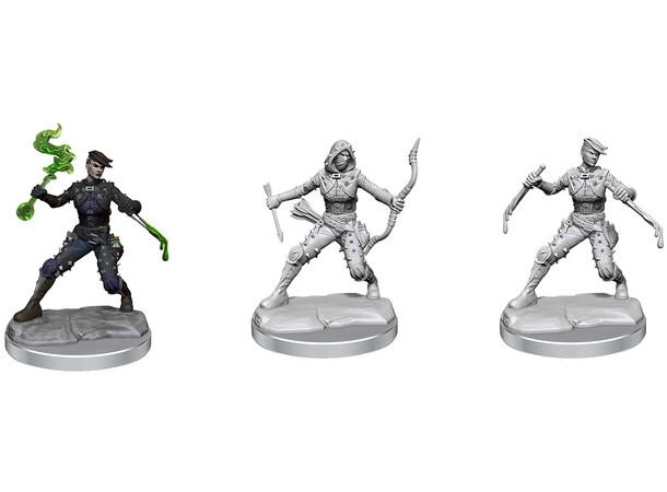 D&D Figur Frameworks Human Rogue Female 