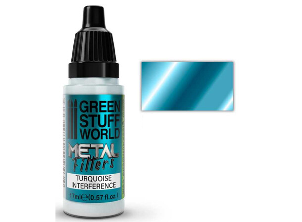 GSW Metal Filters Turquoise Interference Green Stuff World Chameleon Paints 17 ml 