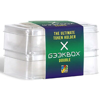 Geekbox Token Holder Double - 2 stk Opbevaringsboks til brikker/terninger++
