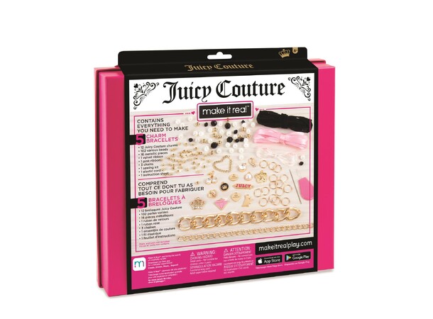 Juicy Couture armbånd, lav selv Kæder og vedhæng 