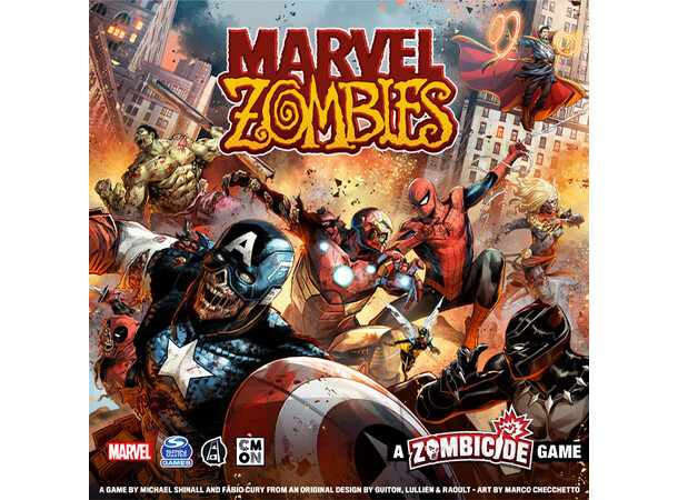 Marvel Zombies Core Box Et Zombicide-spil 
