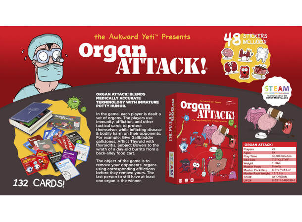Organ Attack Kortspil 