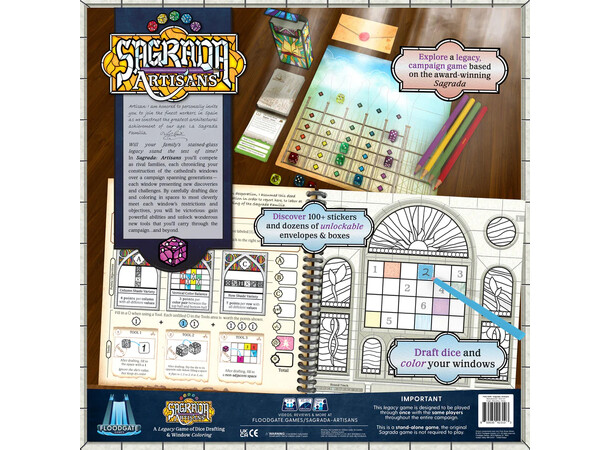 Sagrada Artisans Brætspil 