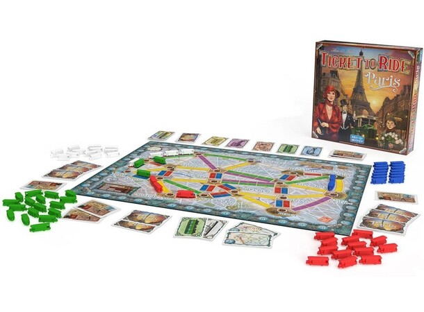 Ticket to Ride Paris Brætspil 