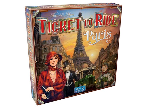Ticket to Ride Paris Brætspil 