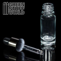 Tom glasbeholder med pipette Green Stuff World