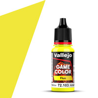 Vallejo Game Color Fluorescent Yellow 18 ml - Fluo