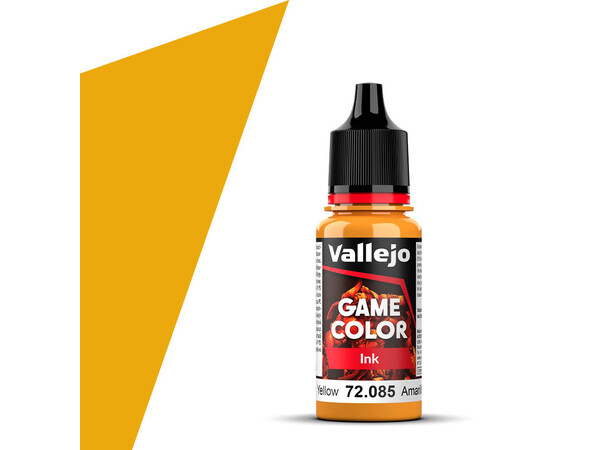 Vallejo Game Color Yellow 18 ml - Ink 
