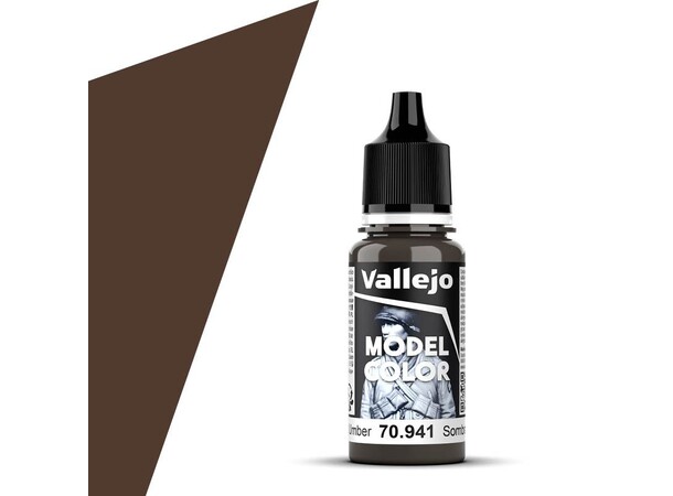 Vallejo Model Color Burnt Umber 17 ml Svarer til 4306AP | 4644AP | 4770AP 