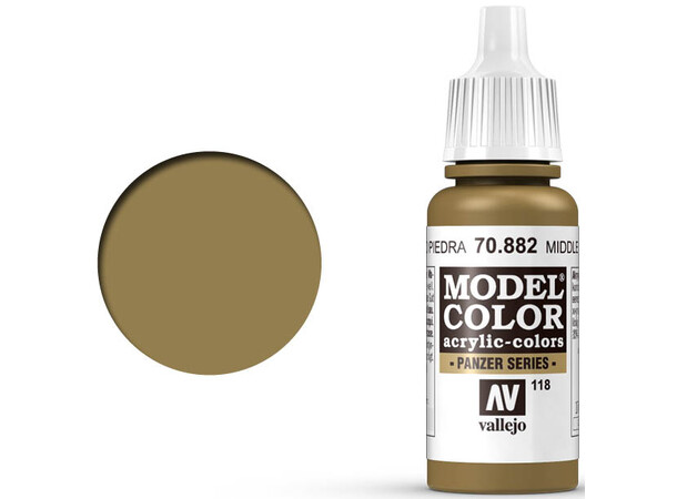 Vallejo Model Color Middle Stone 17 ml Svarer til 4304AP 