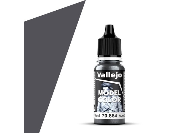 Vallejo Model Color Natural Steel 17 ml Svarer til 4677AP 