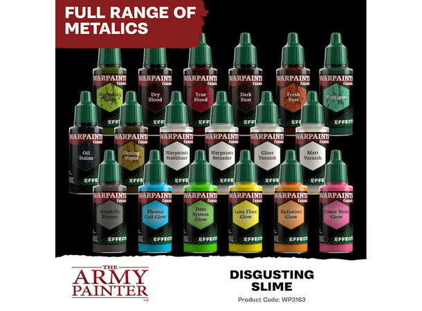 Warpaints Fanatic Disgusting Slime Army Painter Effects 