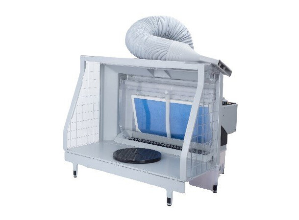 Airbrush Spray Booth m/vandfilter Panzag HS E600 Sprøjteboks 