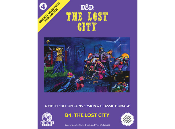 D&D 5E Adventure The Lost City Dungeons & Dragons Original Adventures 4 
