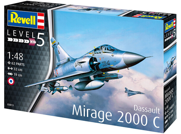 Dassault Mirage 2000 C Revell 1:48 byggesæt 