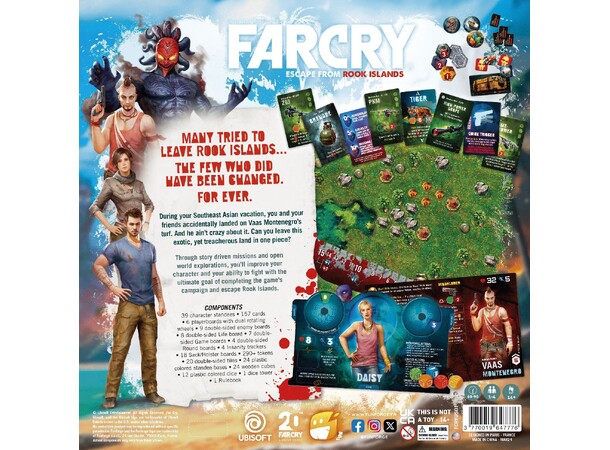 Far Cry Brætspil Escape from Rook Island 
