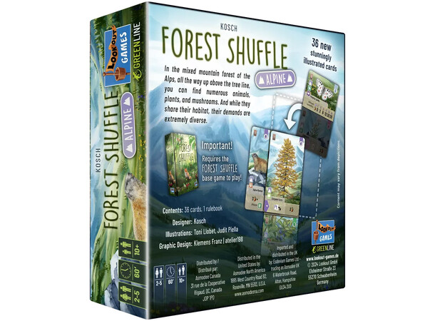 Forest Shuffle Alpine Expansion Ekspansion til Forest Shuffle 