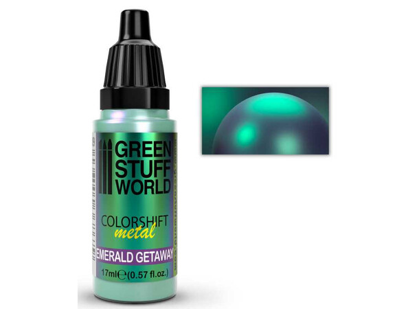 GSW Colorshift Metal Emerald Getaway Green Stuff World Chameleon Paints 17 ml 