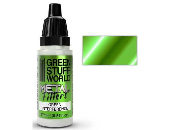 GSW Metal Filters Green Interferens Green Stuff World Chameleon Paints 17 ml 