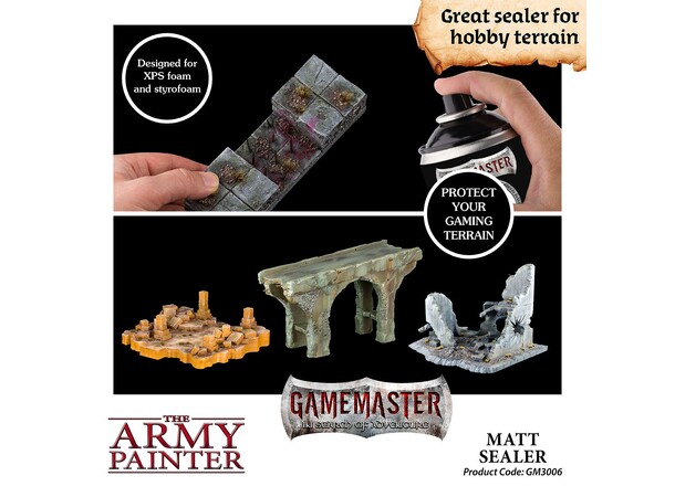 GameMaster Matt Sealer The Army Painter Terrain Sealer 300 ml 