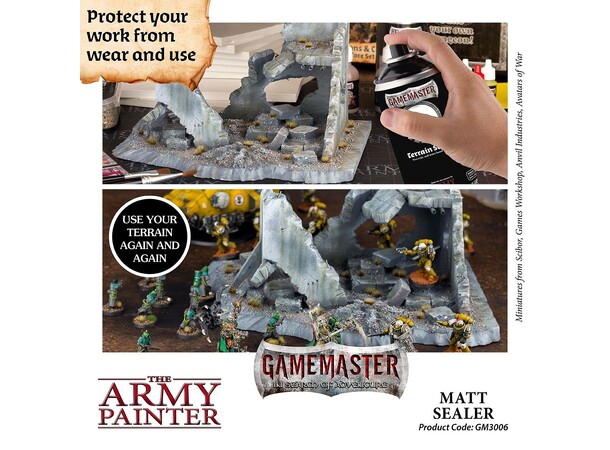 GameMaster Matt Sealer The Army Painter Terrain Sealer 300 ml 