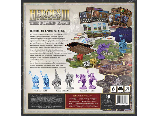 Heroes of Might & Magic III Brætspil 
