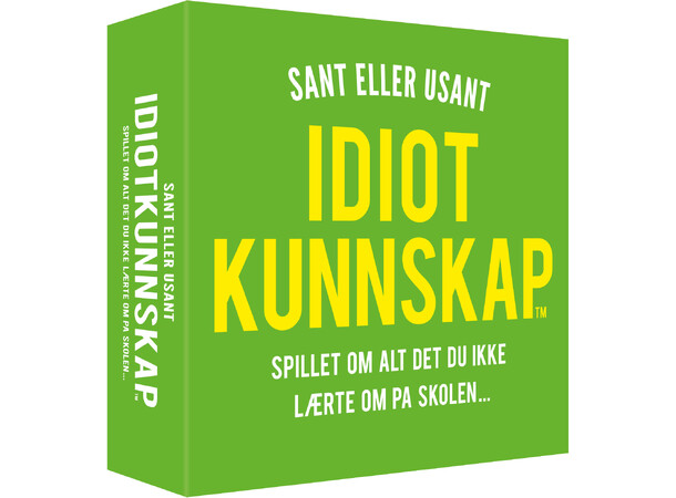 Idiotkunnskap Sant eller Usant - NORSK 
