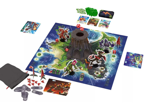 King of Monster Island Brætspil 