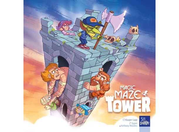 Magic Maze Tower Brætspil 
