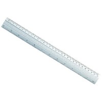 Metal Ruler Aluminium Lineal 30 cm 