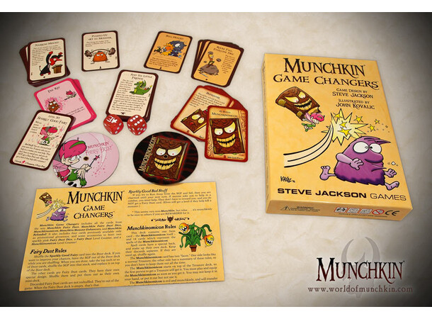 Munchkin Game Changers Expansion Ekspansion til Munchkin 